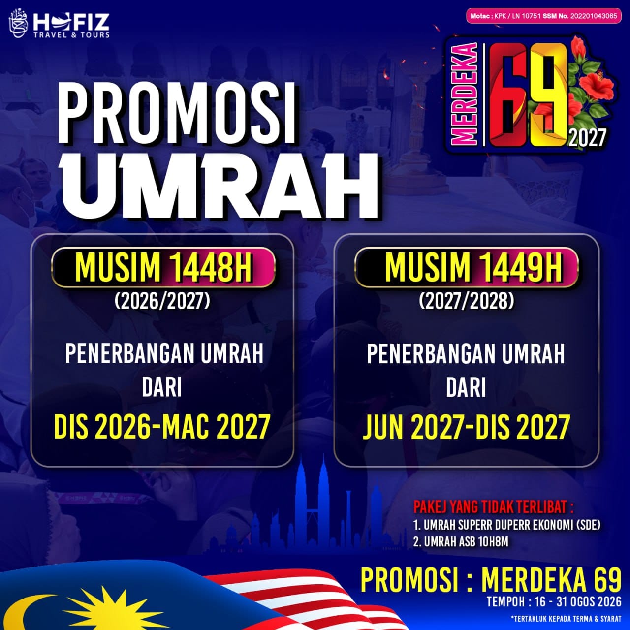 Poster Promo Umrah Merdeka 69, muka surat 3